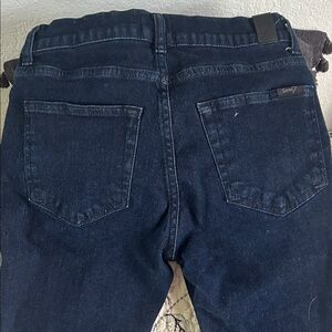 Seven7 Midnight Blue Wide Leg Jeans